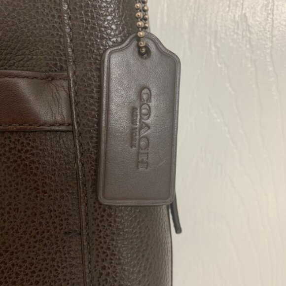 Coach Classic Camden Tech Leather File Messenger Crossbody bag - Picture 6 of 16